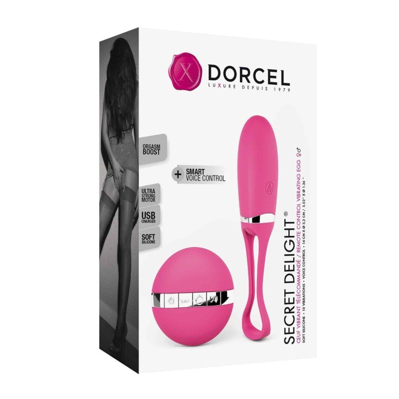 Jajeczko wibrujące dorcel secret delight 10trybów